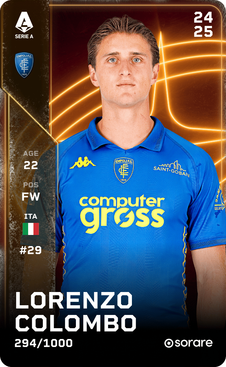 Lorenzo Colombo 2024-25 • Limited 294/1000
