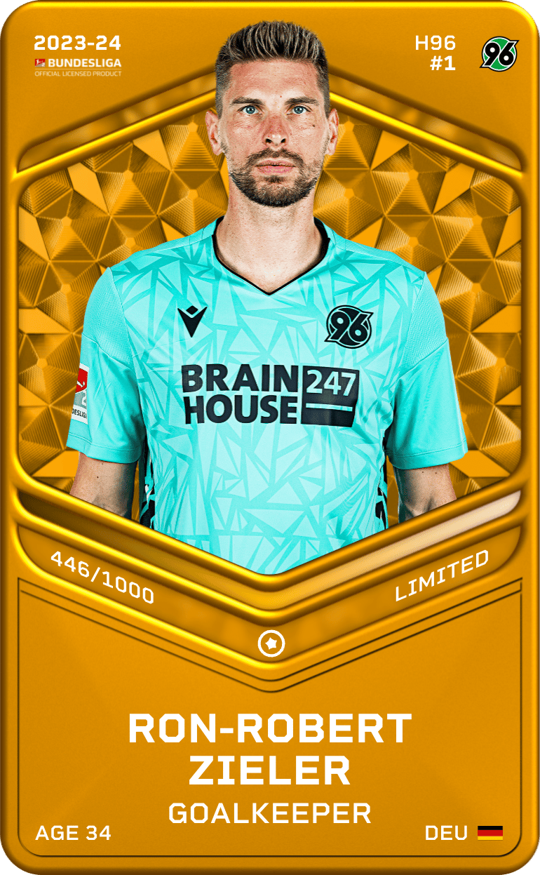 Ron-Robert Zieler 2023-24 • Limited 446/1000