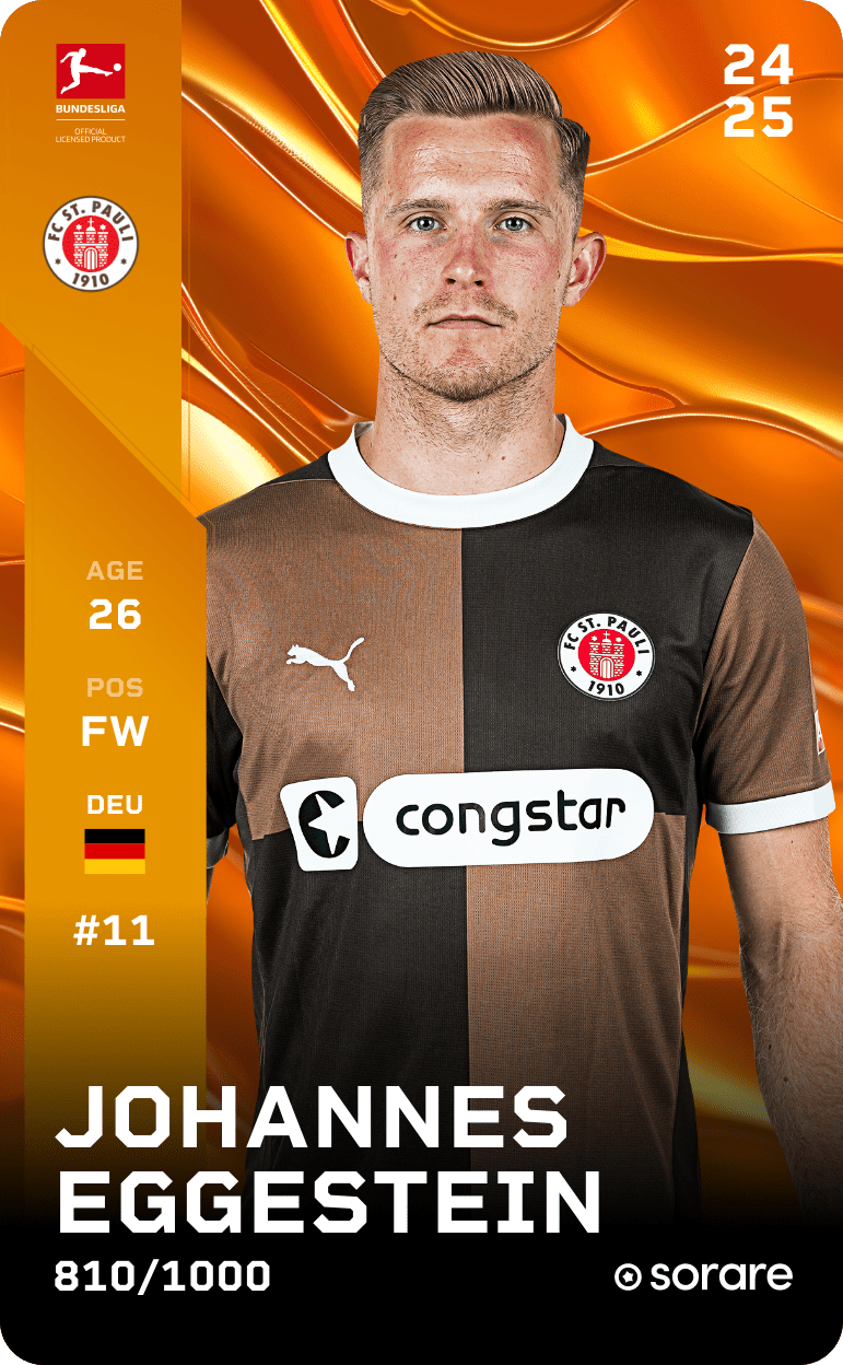Johannes Eggestein 2024-25 • Limited 810/1000