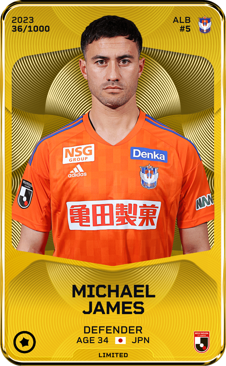 MICHAEL JAMES 2023-24 • Limited 36/1000