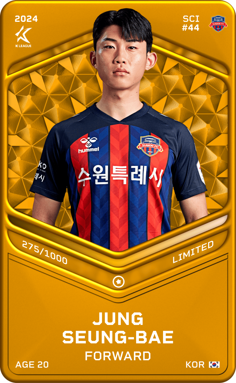 Jung Seung-Bae 2024-25 • Limited 275/1000