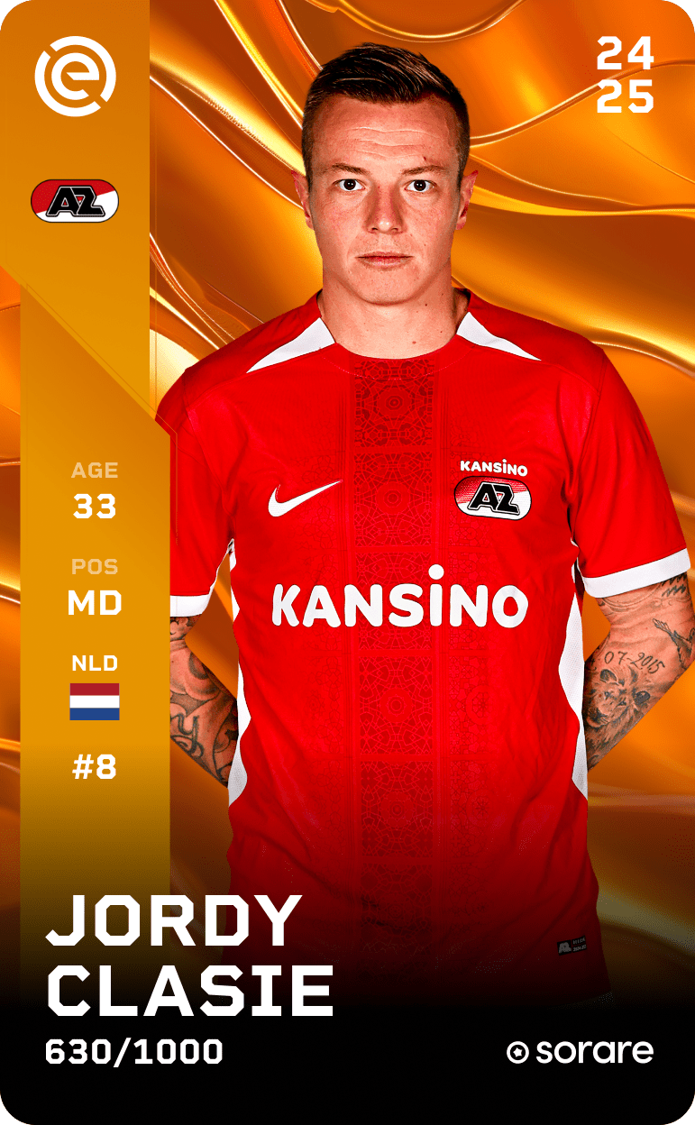 Jordy Clasie 2024-25 • Limited 630/1000