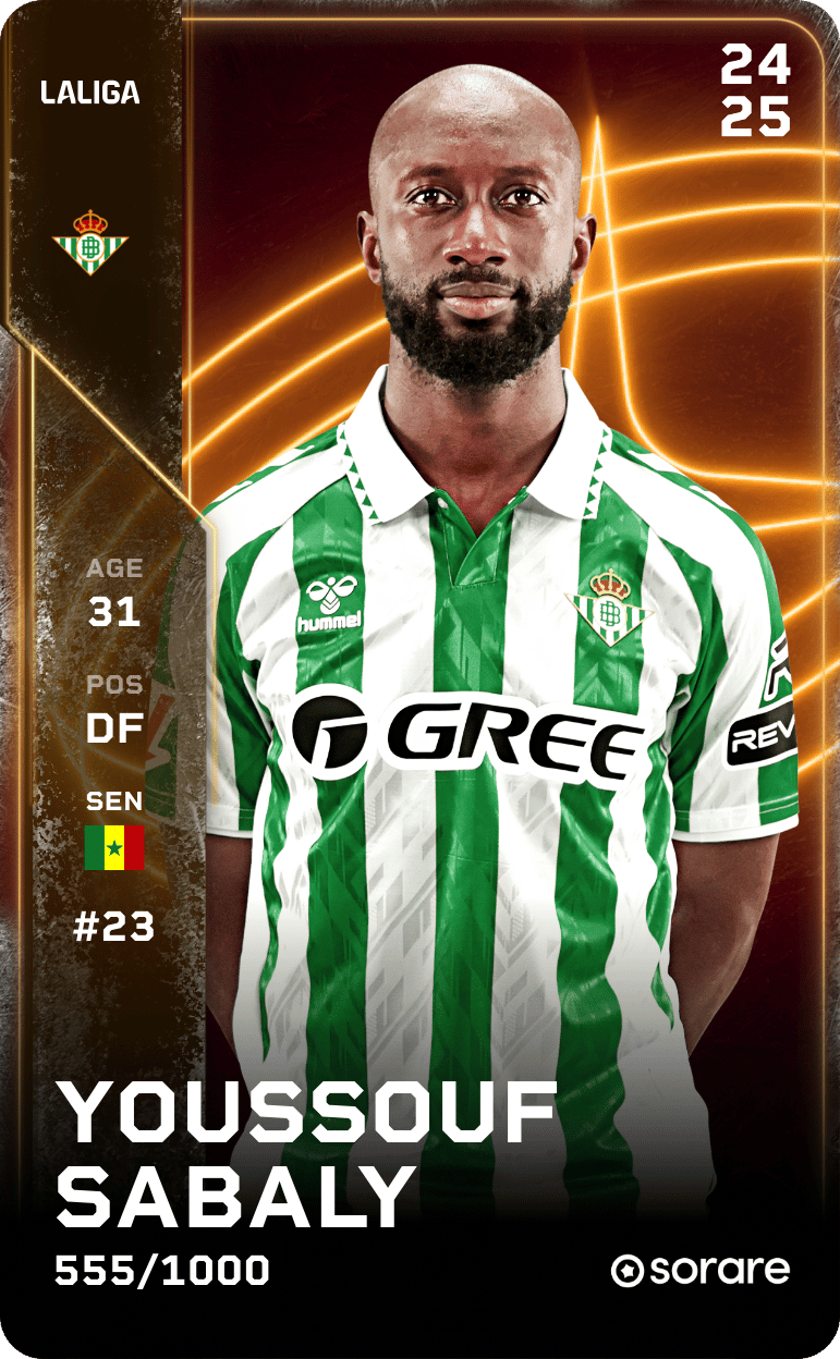 Youssouf Sabaly 2024-25 • Limited 555/1000