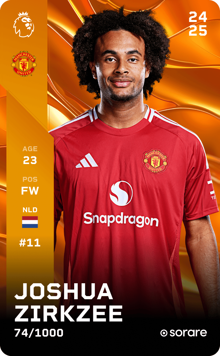 Joshua Zirkzee 2024-25 • Limited 74/1000