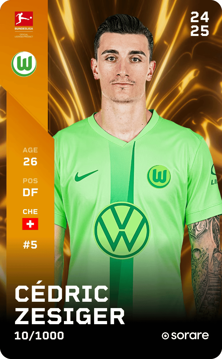 Cédric Zesiger 2024-25 • Limited 10/1000