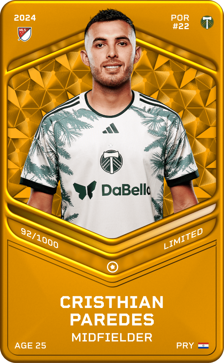 Cristhian Paredes 2024-25 • Limited 92/1000