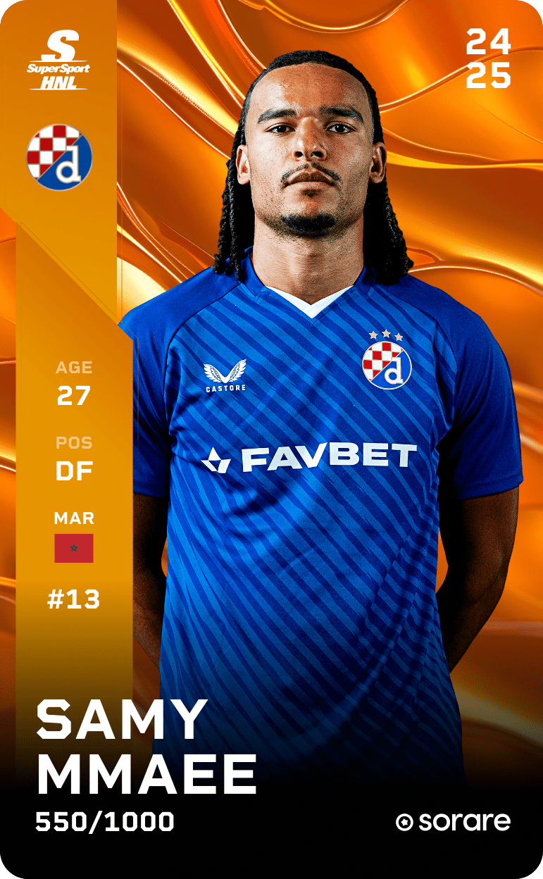 Samy Mmaee 2024-25 • Limited 550/1000