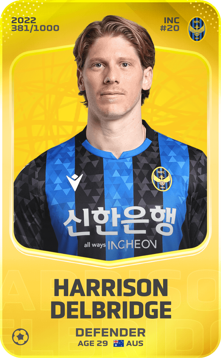 Harrison Delbridge 2022-23 • Limited 381/1000