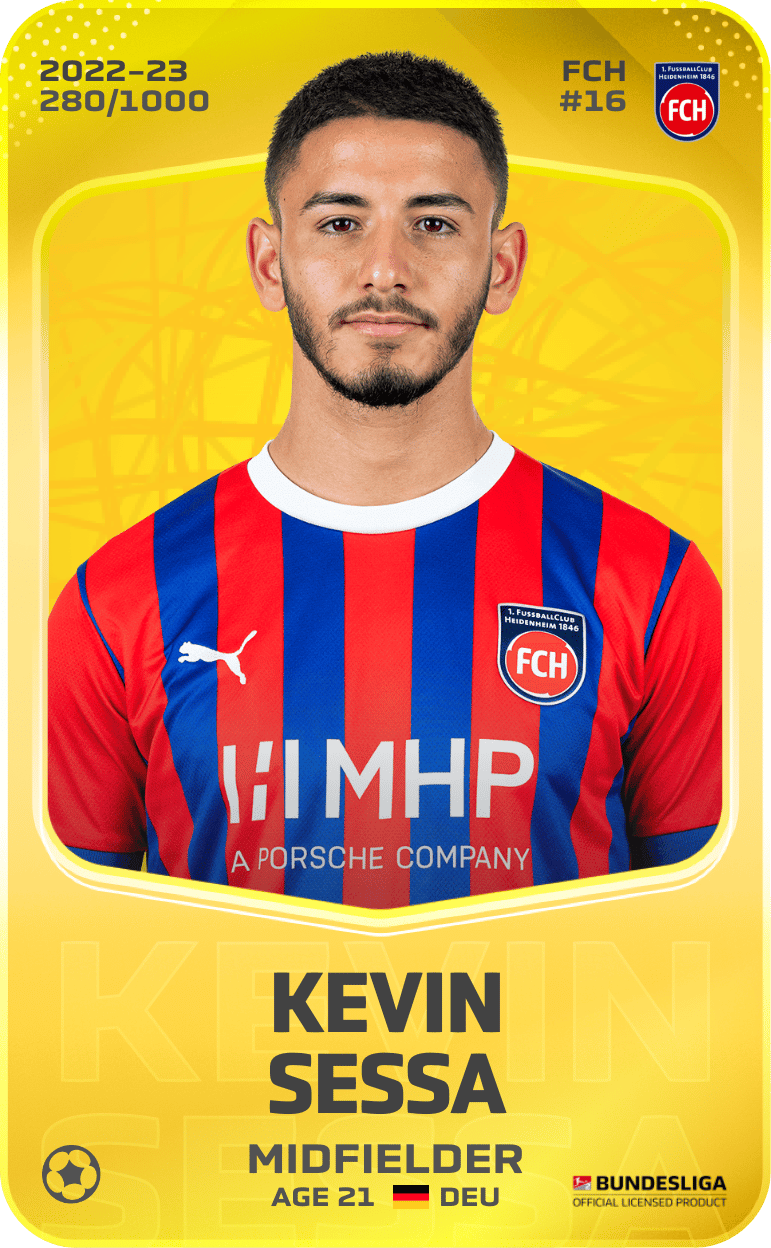 Kevin Sessa 2022-23 • Limited 280/1000