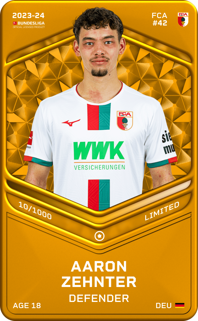 Aaron Zehnter 2023-24 • Limited 10/1000