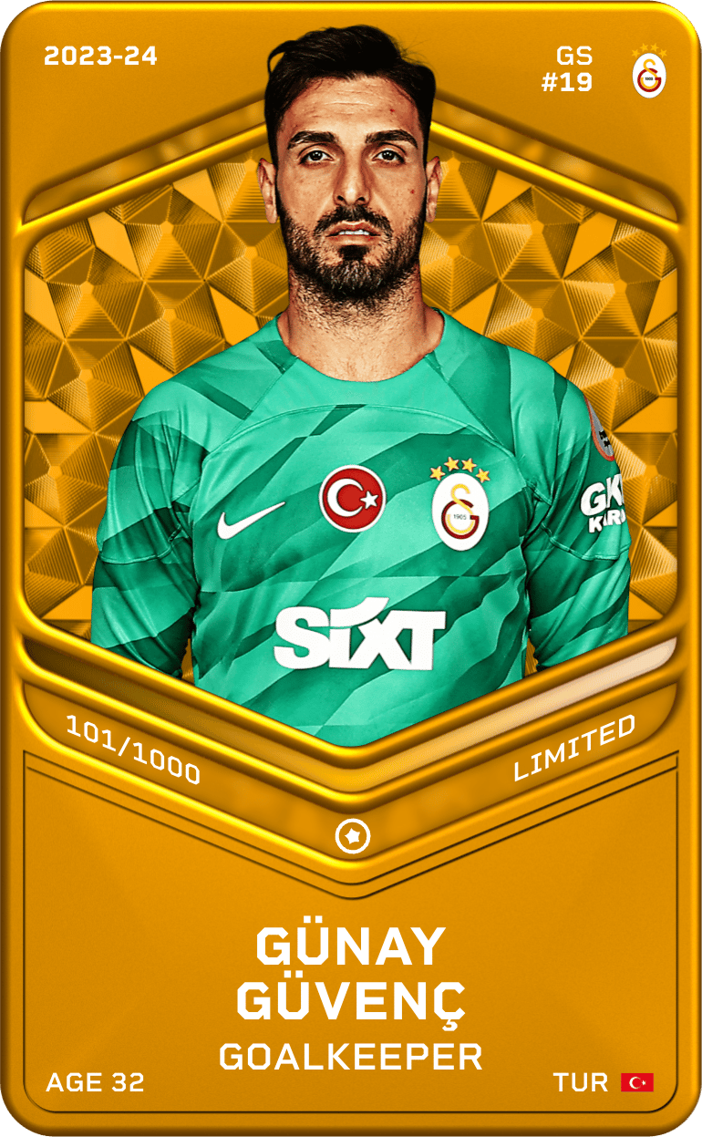 Günay Güvenç 2023-24 • Limited 101/1000