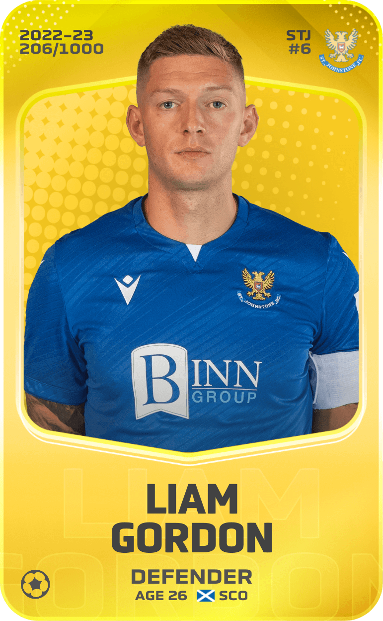 Liam Gordon 2022-23 • Limited 206/1000