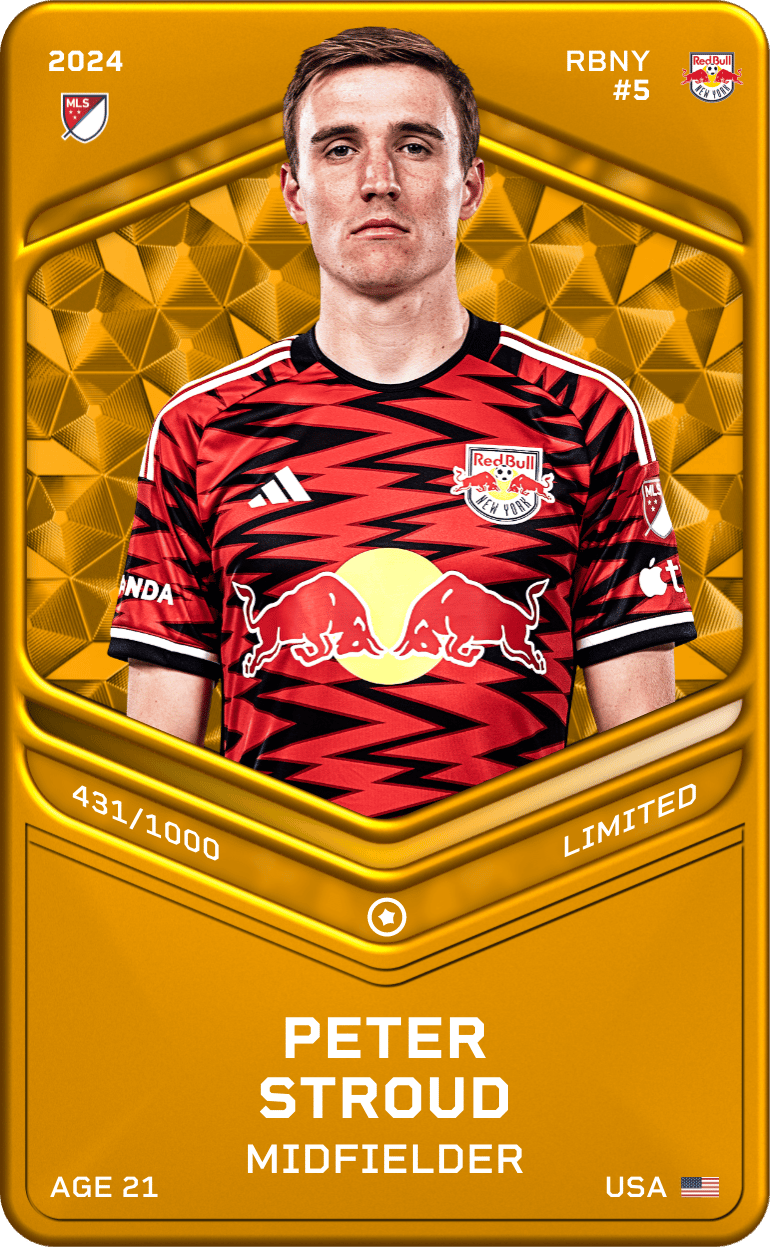 Peter Stroud 2024-25 • Limited 431/1000