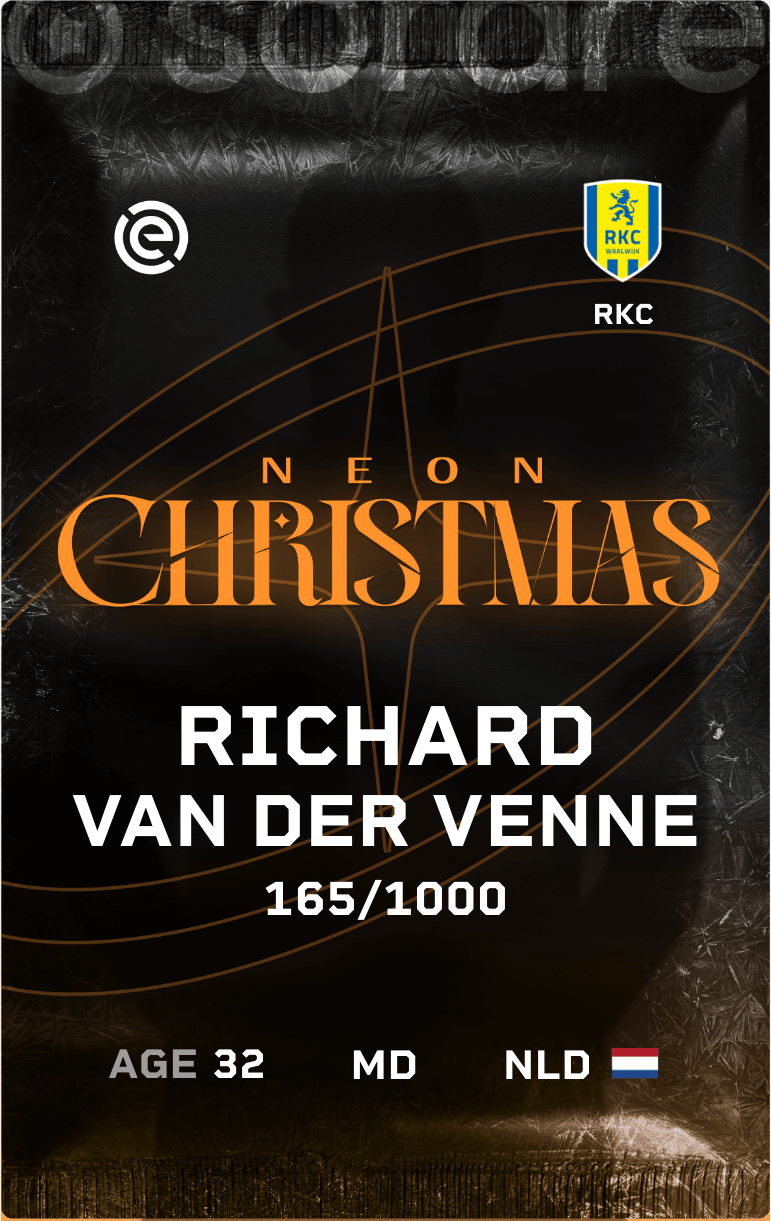 Richard van der Venne 2024-25 • Limited 165/1000