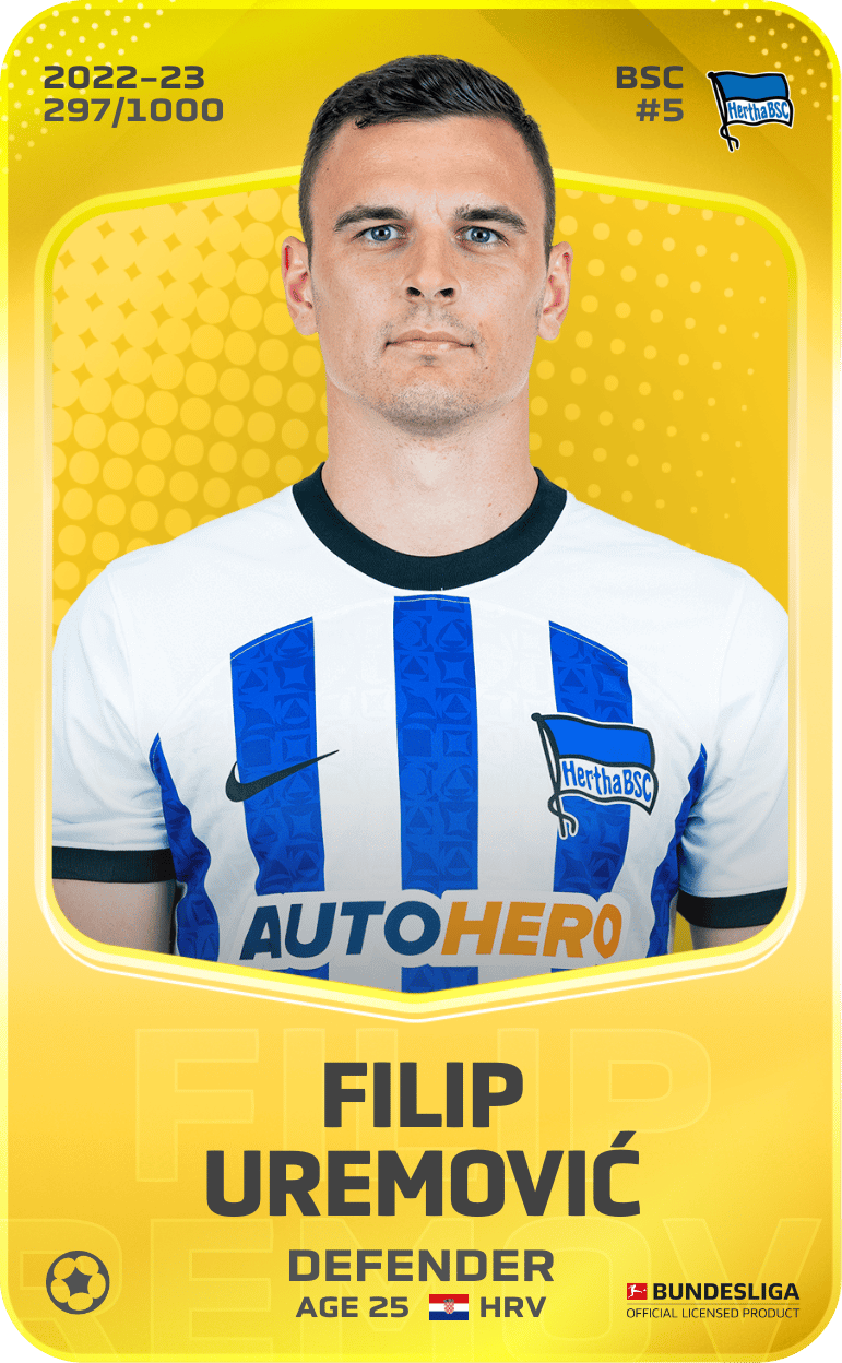 Filip Uremović 2022-23 • Limited 297/1000