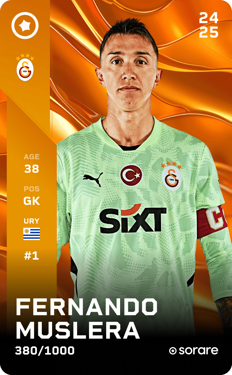 Fernando Muslera 2024-25 • Limited 380/1000