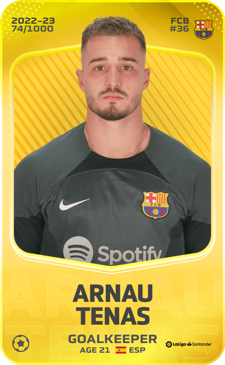 Arnau Tenas 2022-23 • Limited 74/1000