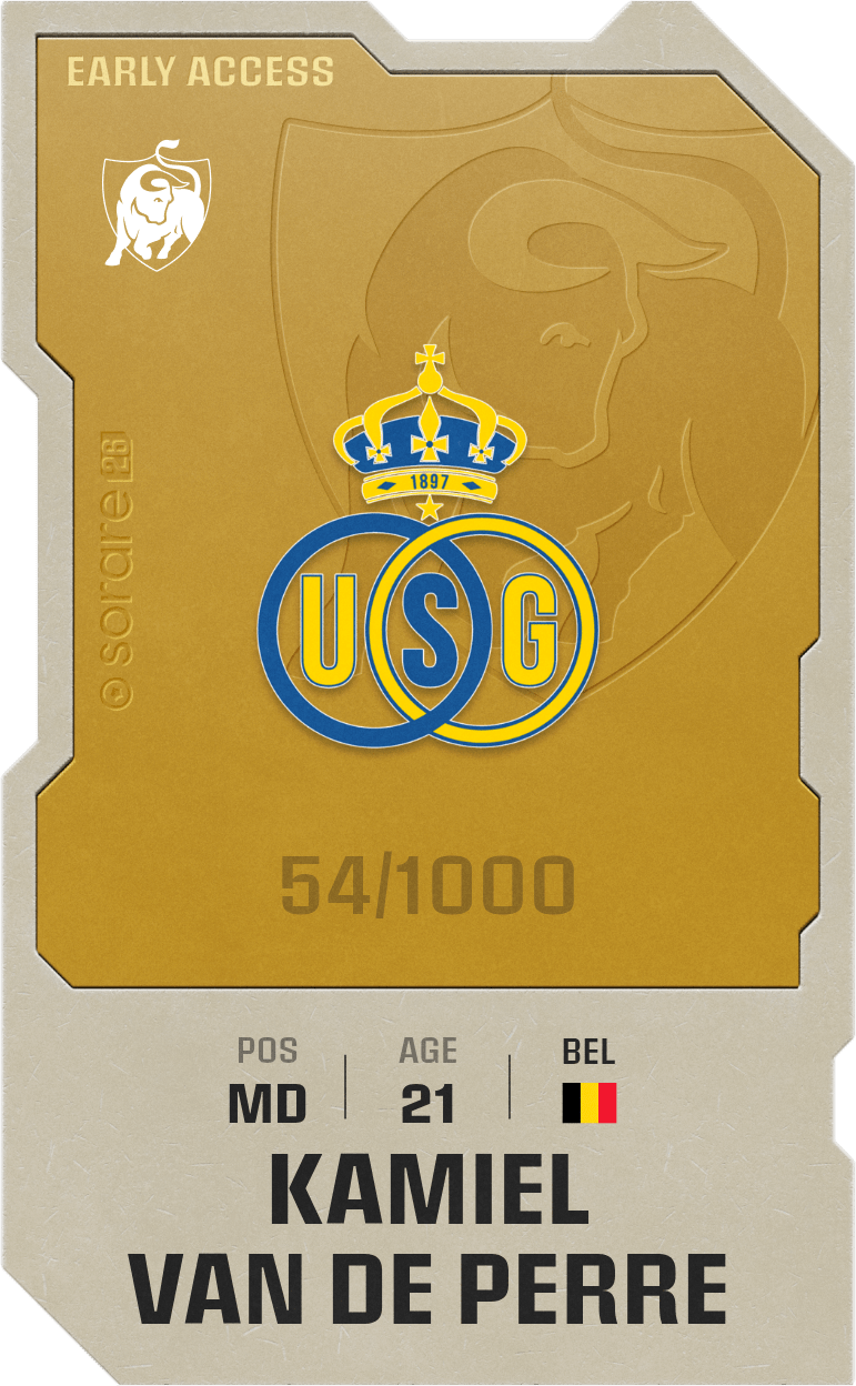 Kamiel Van de Perre 2025-26 • Limited 54/1000