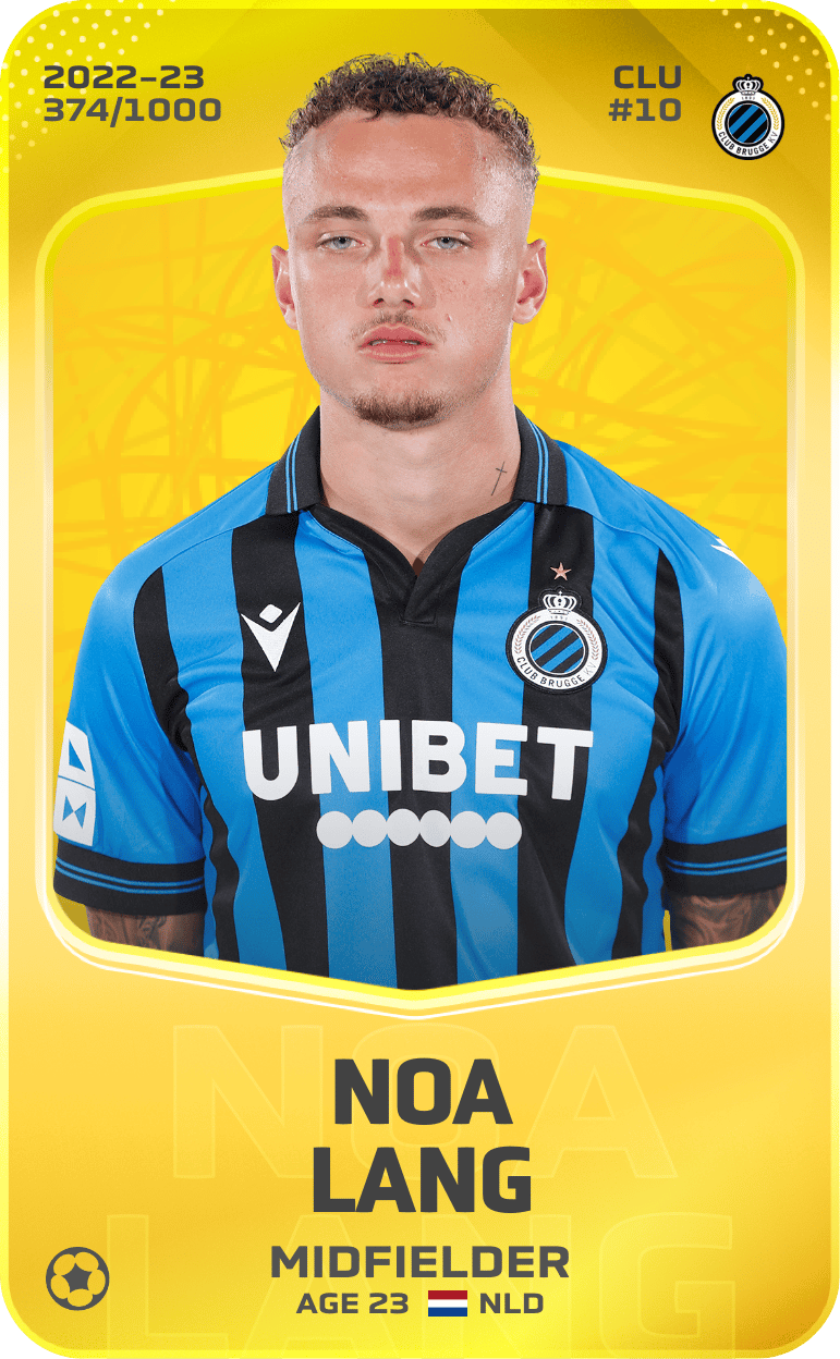 Noa Lang 2022-23 • Limited 374/1000
