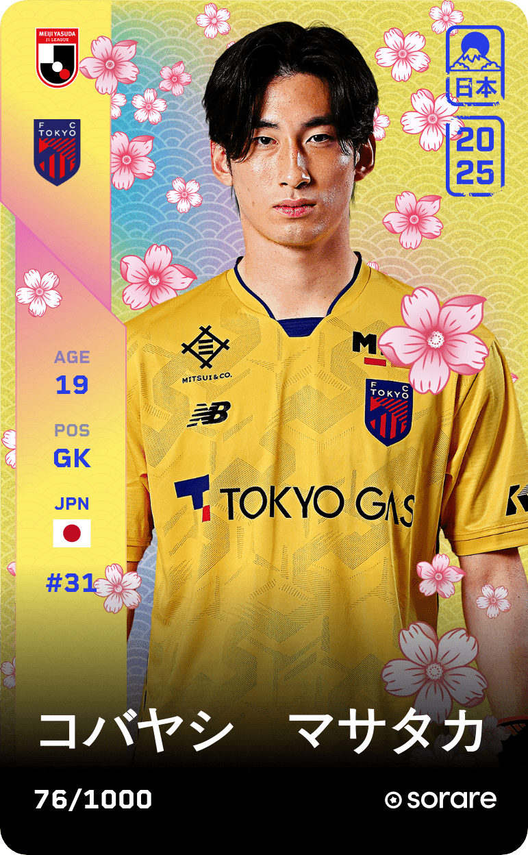 Masataka Kobayashi 2025-26 • Limited 76/1000