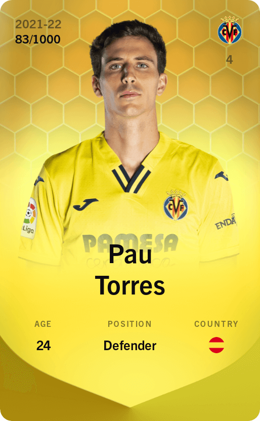 Pau Torres 2021-22 • Limited 83/1000