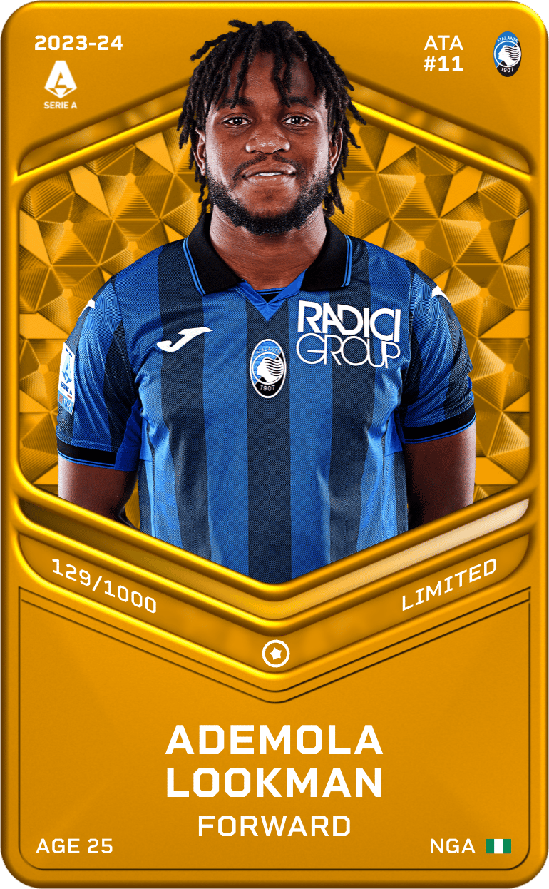 Ademola Lookman 2023-24 • Limited 129/1000