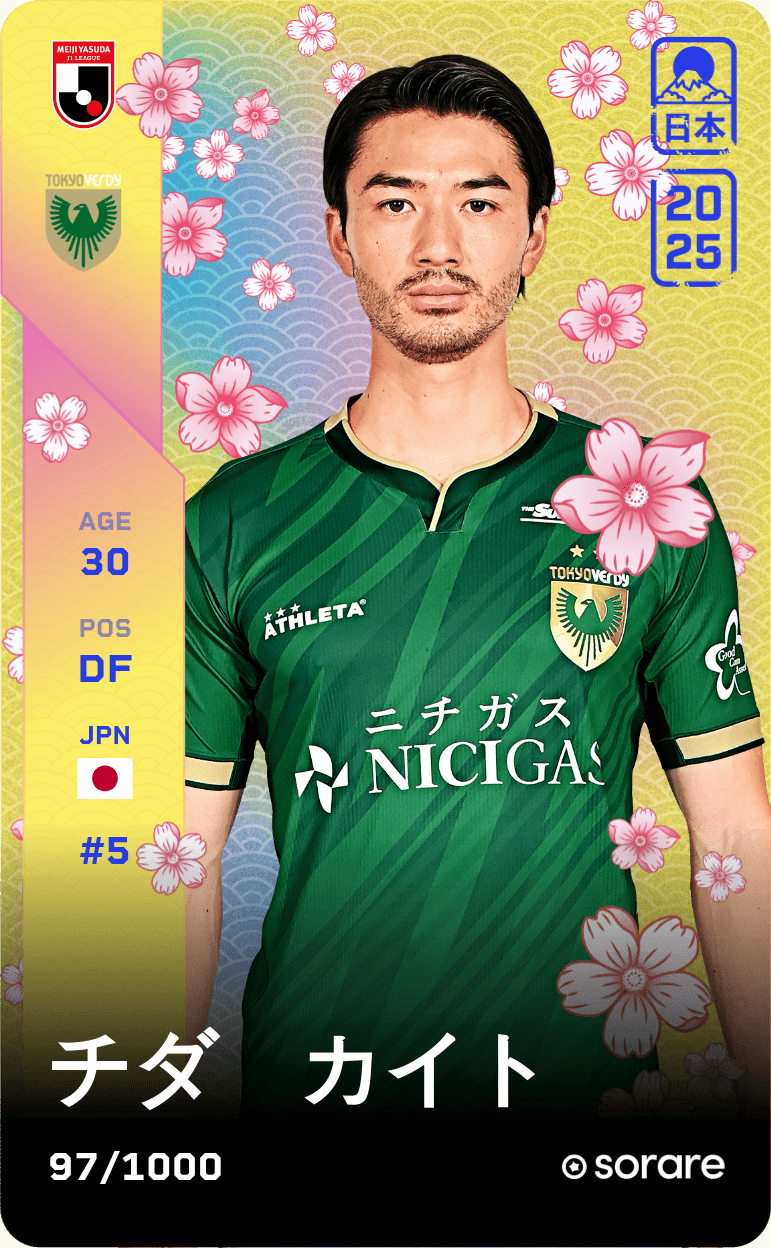 Kaito Chida 2025-26 • Limited 97/1000