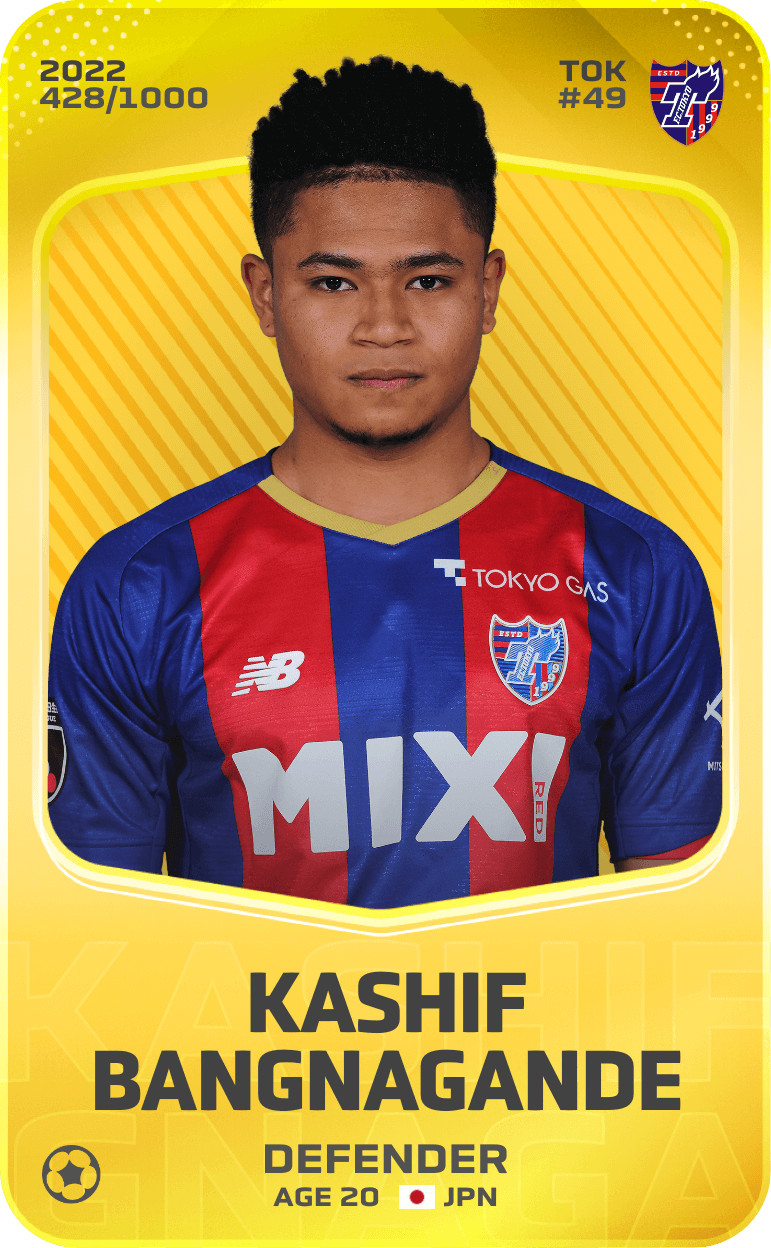 Kashif Bangnagande 2022-23 • Limited 428/1000