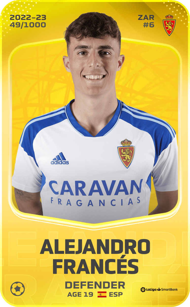 Alejandro Francés 2022-23 • Limited 49/1000