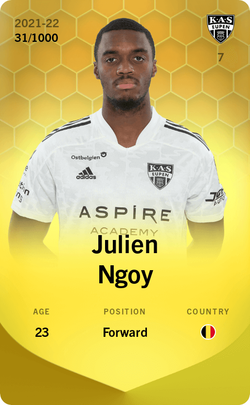 Julien Ngoy 2021-22 • Limited 31/1000