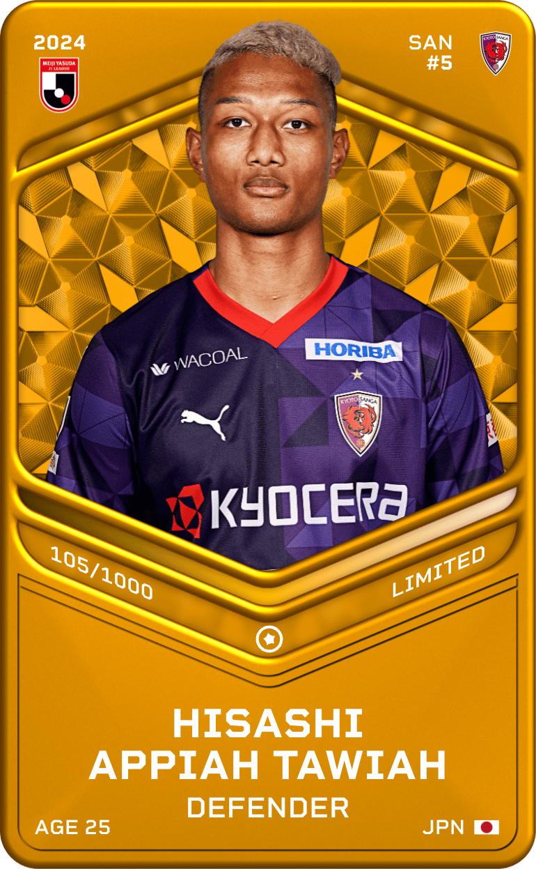 Hisashi Appiah Tawiah 2024-25 • Limited 105/1000