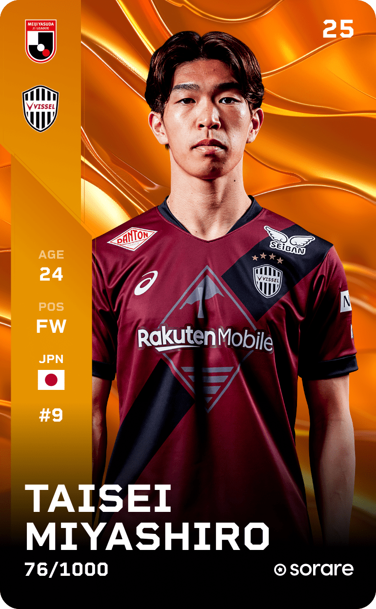 Taisei Miyashiro 2025-26 • Limited 76/1000