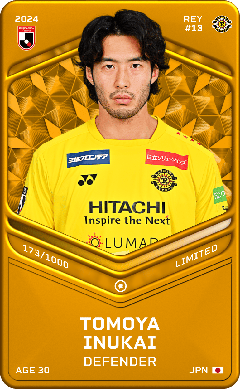 Tomoya Inukai 2024-25 • Limited 173/1000