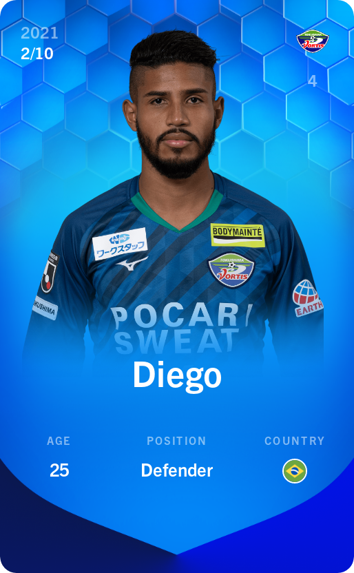 Sorare - Sorare Official - Diego 2021-22 • Super Rare 2/10 - NFT # 61435566469313691855043509650866533474848298798407622748378185834938116669649
