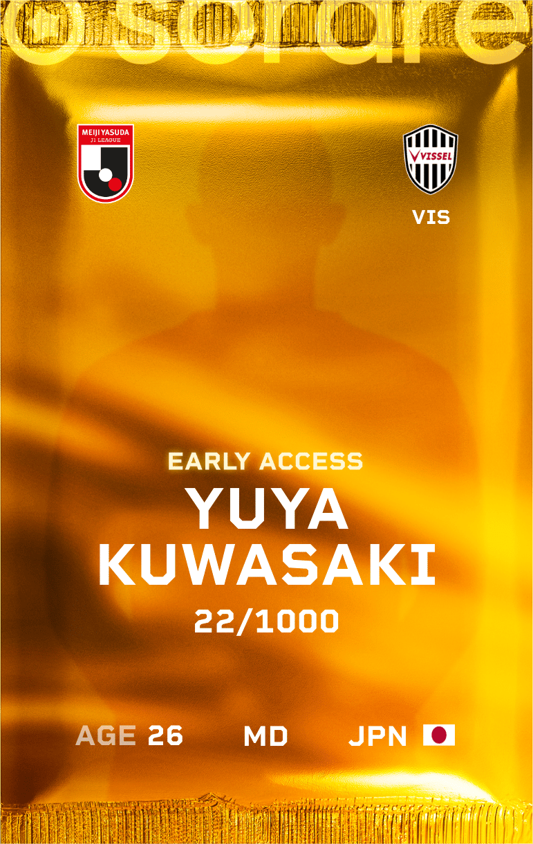 Yuya Kuwasaki 2025-26 • Limited 22/1000