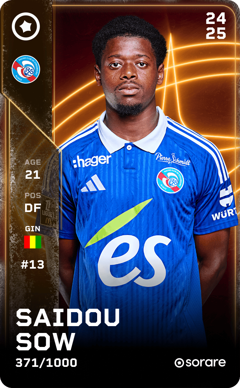 Saidou Sow 2024-25 • Limited 371/1000