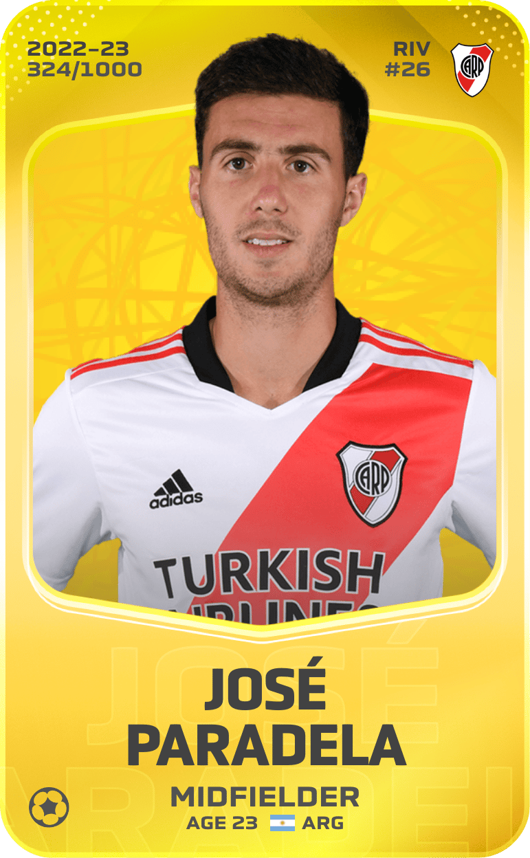 José Paradela 2022-23 • Limited 324/1000
