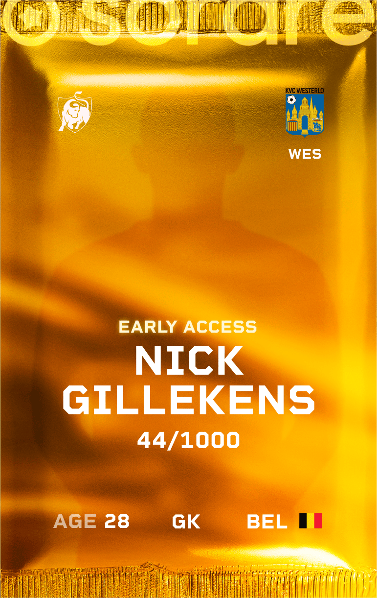 Nick Gillekens 2024-25 • Limited 44/1000