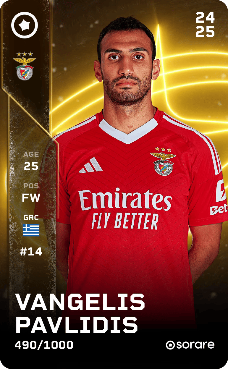 Vangelis Pavlidis 2024-25 • Limited 490/1000