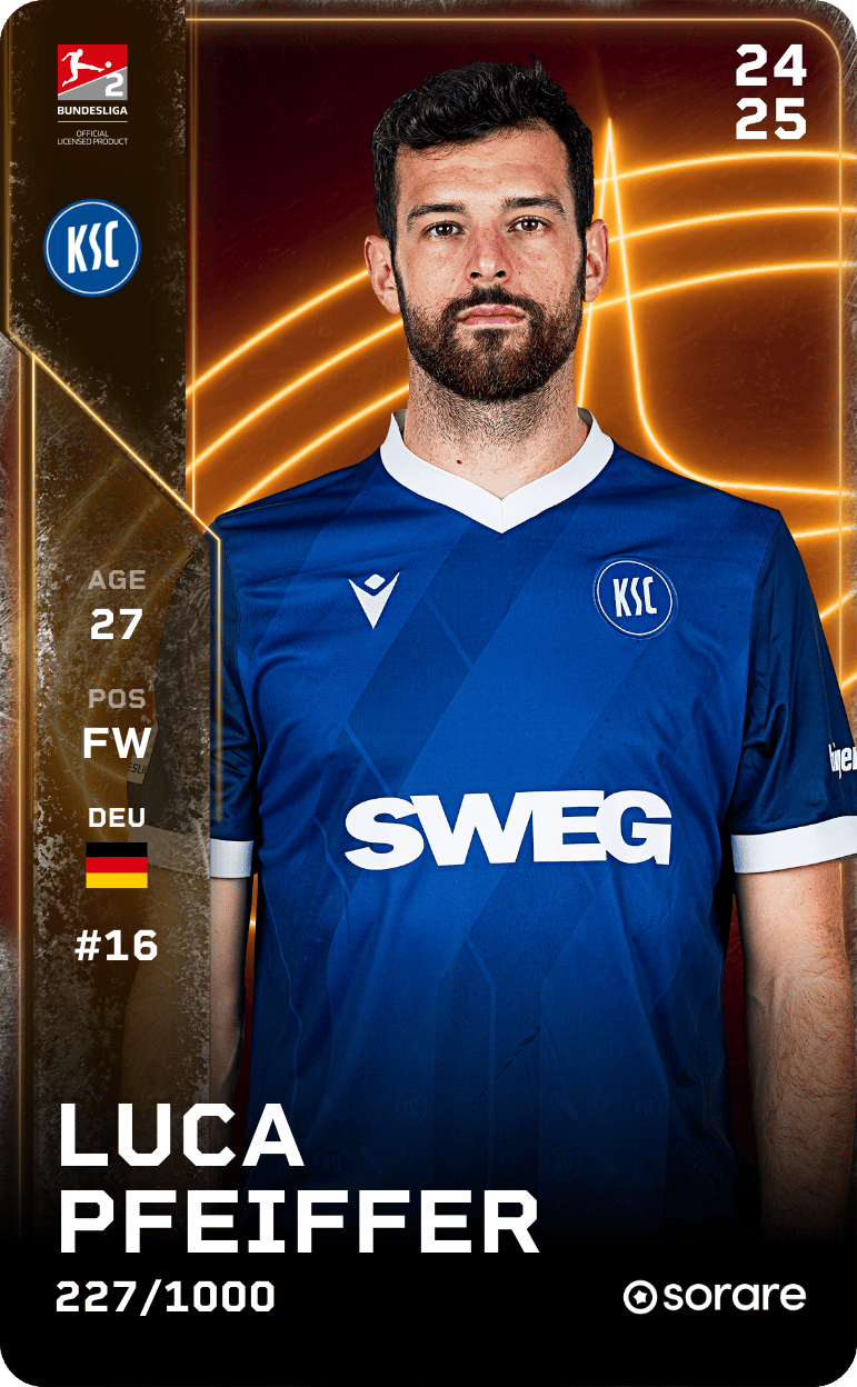 Luca Pfeiffer 2024-25 • Limited 227/1000