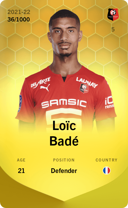 Loïc Badé 2021-22 • Limited 36/1000