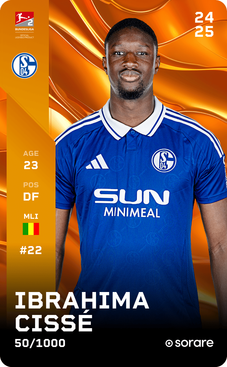 Ibrahima Cissé 2024-25 • Limited 50/1000