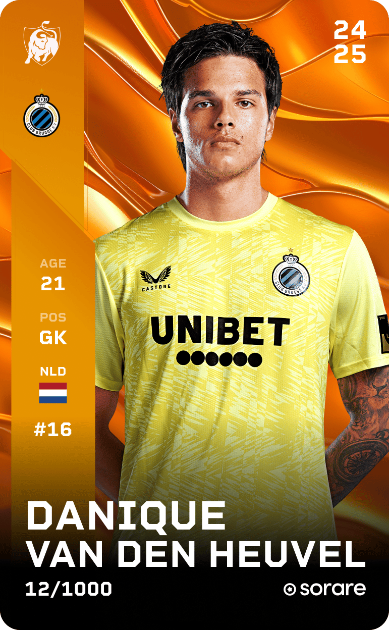 Danique van den Heuvel 2024-25 • Limited 12/1000