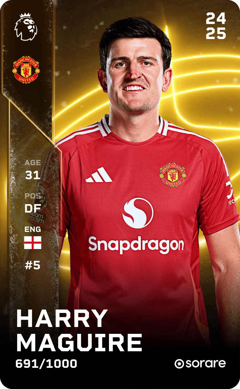Harry Maguire 2024-25 • Limited 691/1000