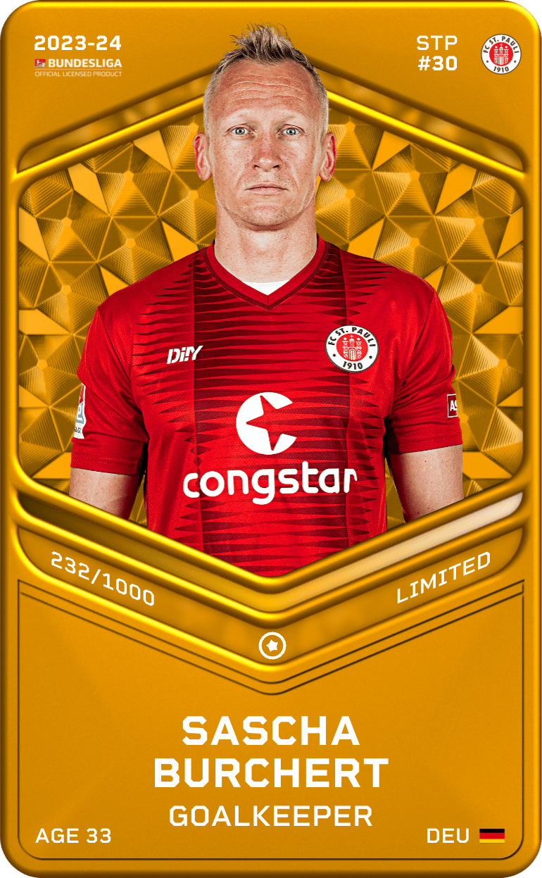 Sascha Burchert 2023-24 • Limited 232/1000