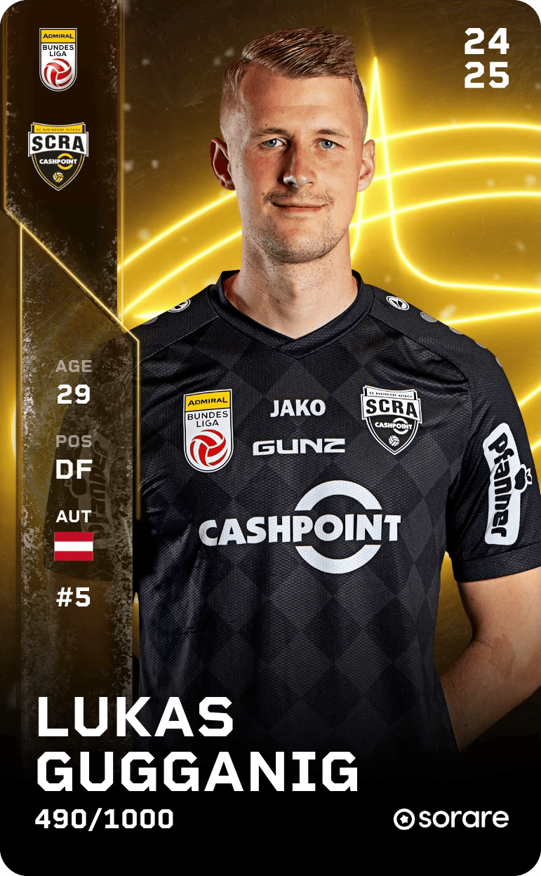 Lukas Gugganig 2024-25 • Limited 490/1000