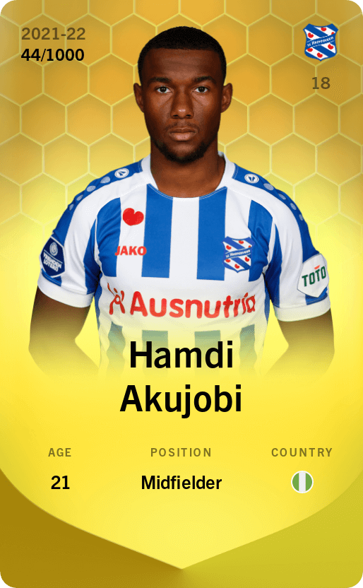 Hamdi Akujobi 2021-22 • Limited 44/1000