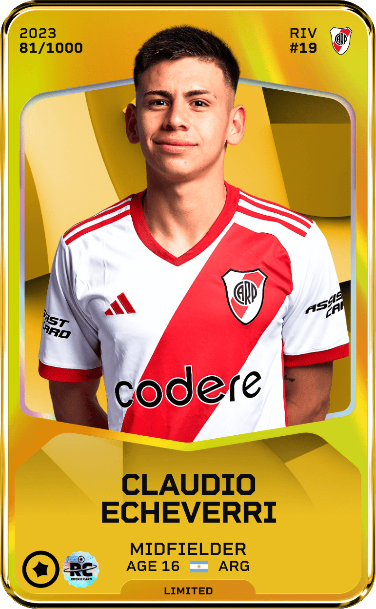 Claudio Echeverri 2023-24 • Limited 81/1000
