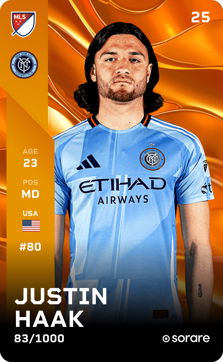 Justin Haak 2025-26 • Limited 83/1000