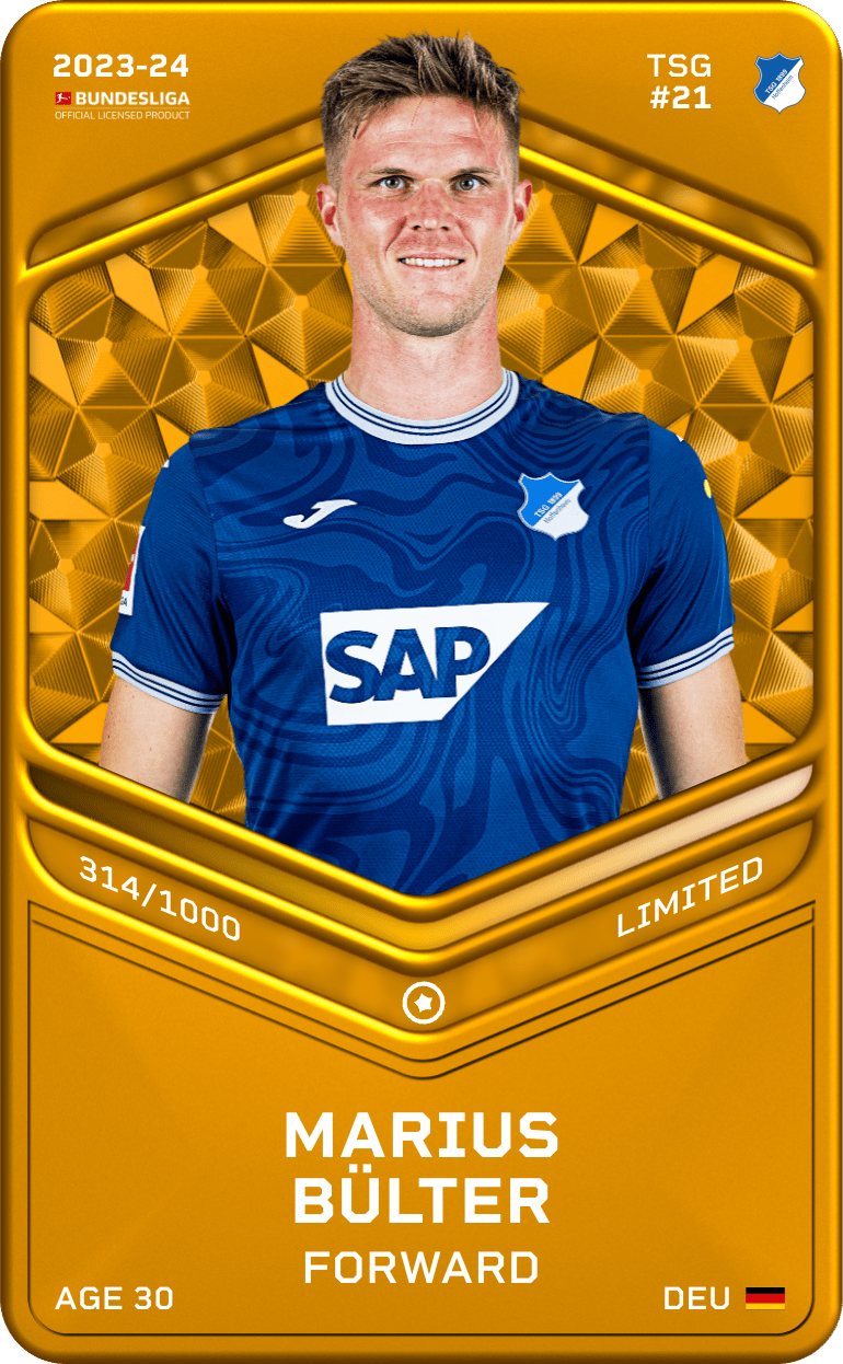 Marius Bülter 2023-24 • Limited 314/1000